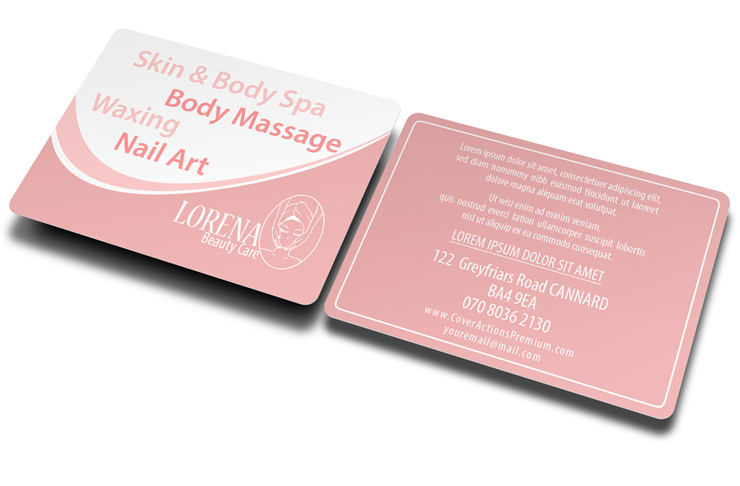 2.5 x 3.5 Business Card Mockup Template