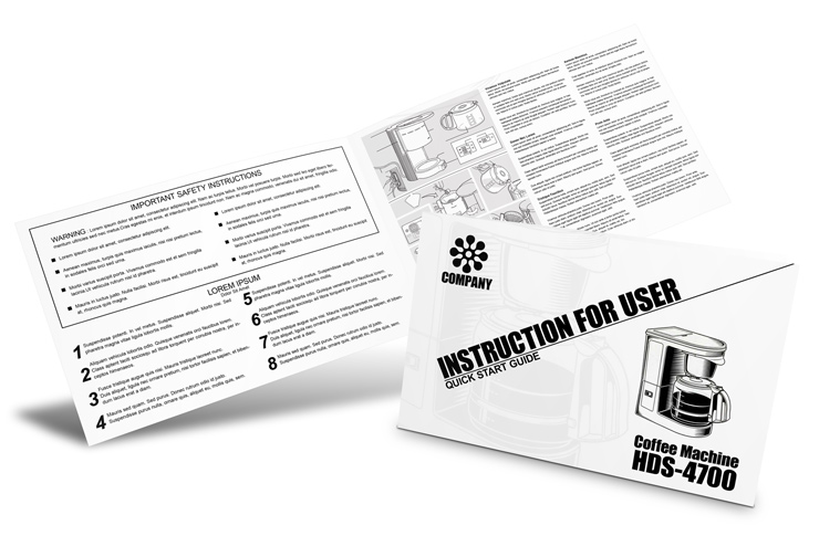 2 Panel 8.5 x 5.5 Landscape Brochure Mockup Template