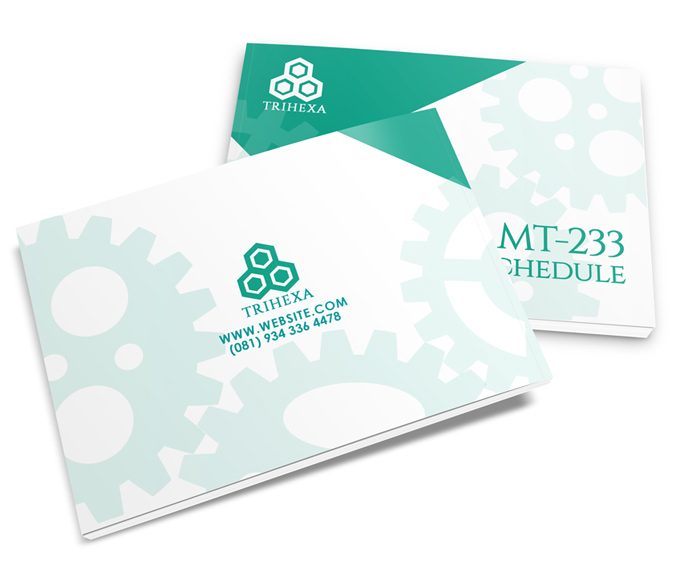 7x5 Landscape Book mockup template