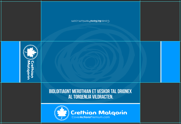 Open corner Fitted Table Cover Mockup closed back Template- 6 ft 4-sided