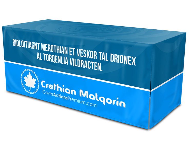 6 ft open corner table cover mockup- open back