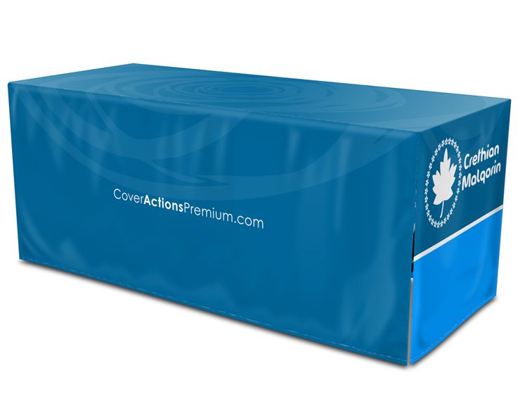 6ft table cover mockup - open corner -open back