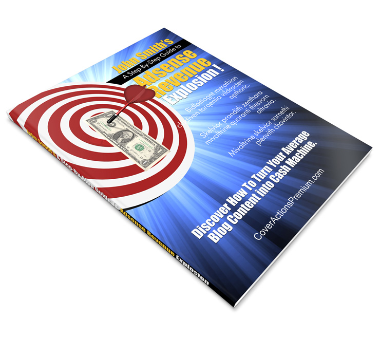 Magazine mockup - 8.5x11 paperback book