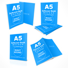A5 Right Bound Paperback Book 5mm Spine Width Mockup Set- PT.1