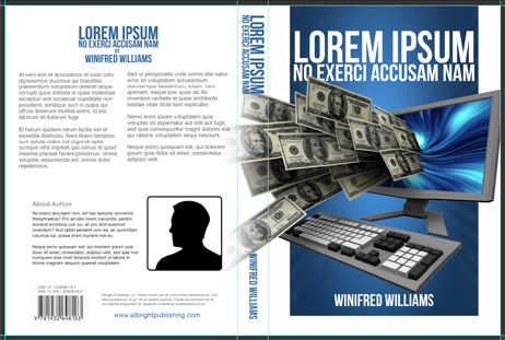 A5 Book Cover Template