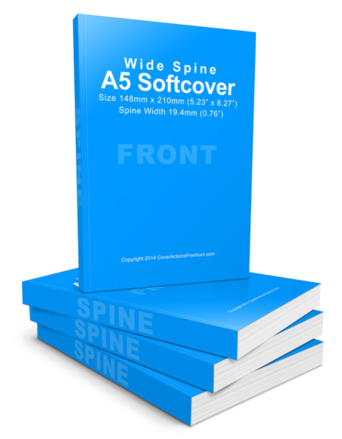 A5 Book Mockup