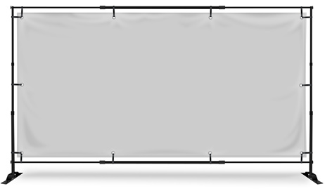 PVC Banner Stand Mockup