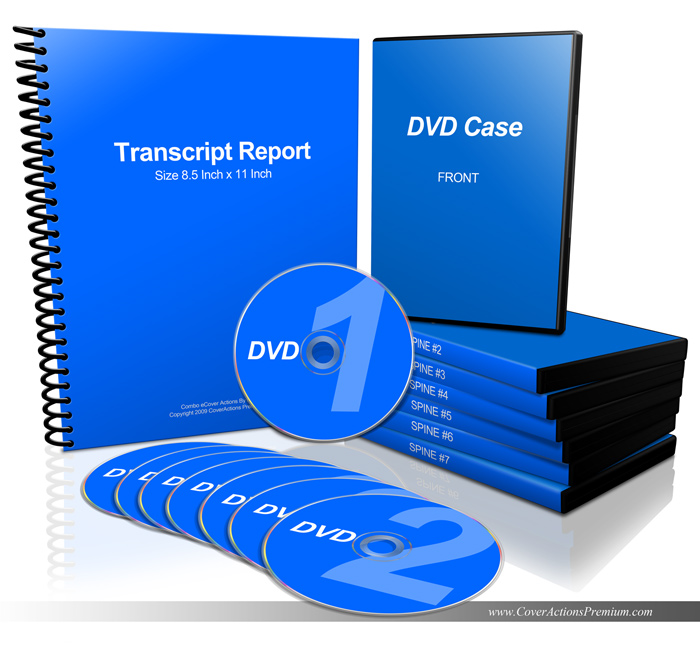 Training Kit Mockup- 7 DVD Set Combo shot mockup