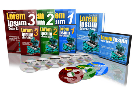 3 Report Book DVD Case mockup