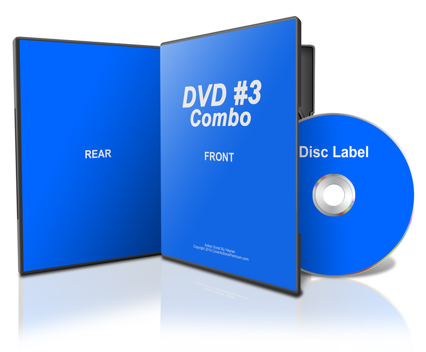 DVD front and back mockup