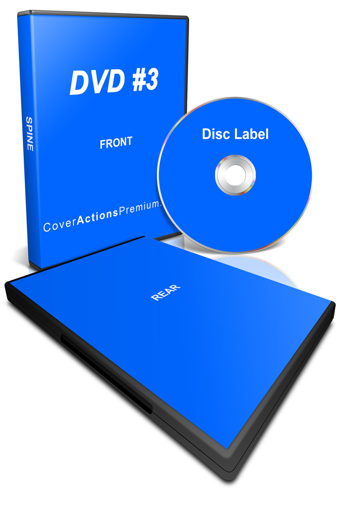 DVD Case Front Back Mockup