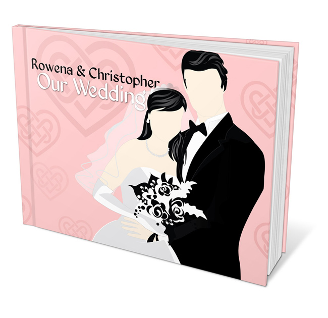 Horizontal Book Mockup Template- 11 x 8.5 Hardcover