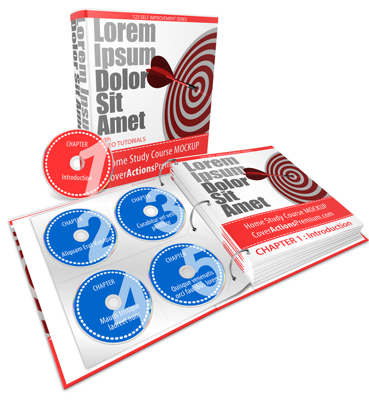 3 Ring Binder cover actions