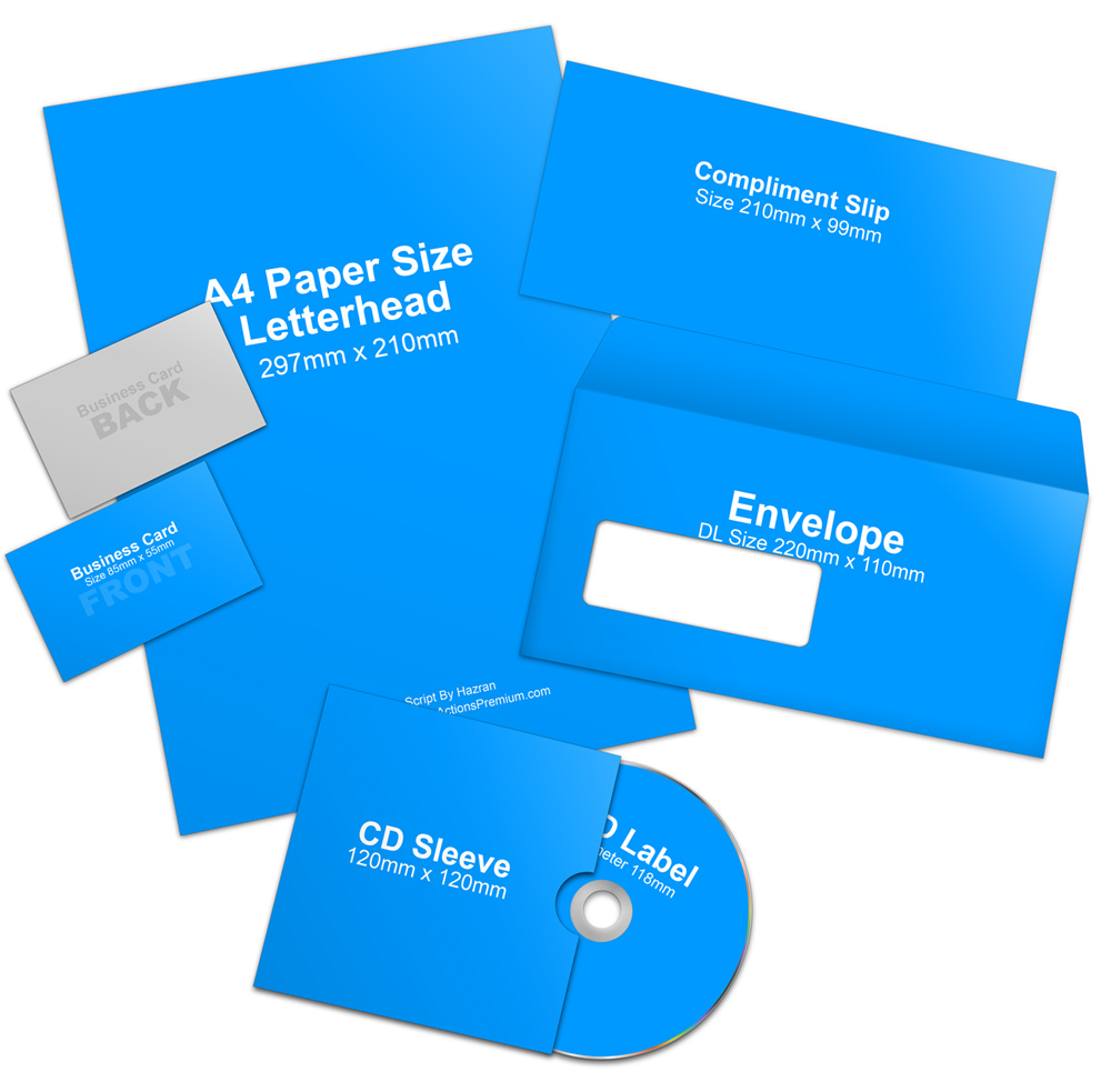 Brand Identity Stationery Mockup