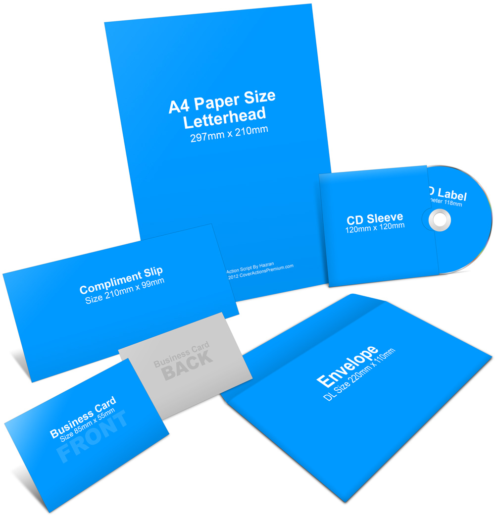 Corporate Branding Mockup Set