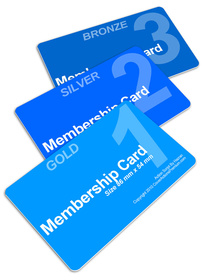 member card, gift card