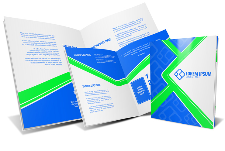 8.5 x 11 Booklet Template -6 Panel