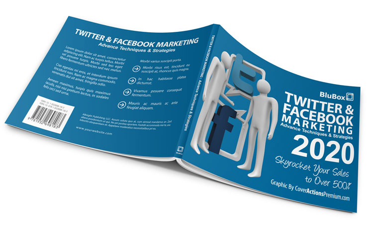 open book mockup template-horizontal 8.5x11