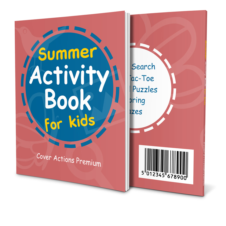 Slim Paperback Book Mockup- 7.5 x 9.25