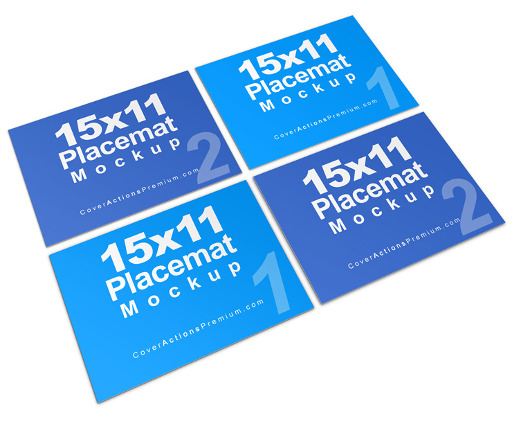 Restaurant Placemat Mockup -15x11