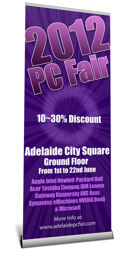 Retractable Banner Stand Action Script