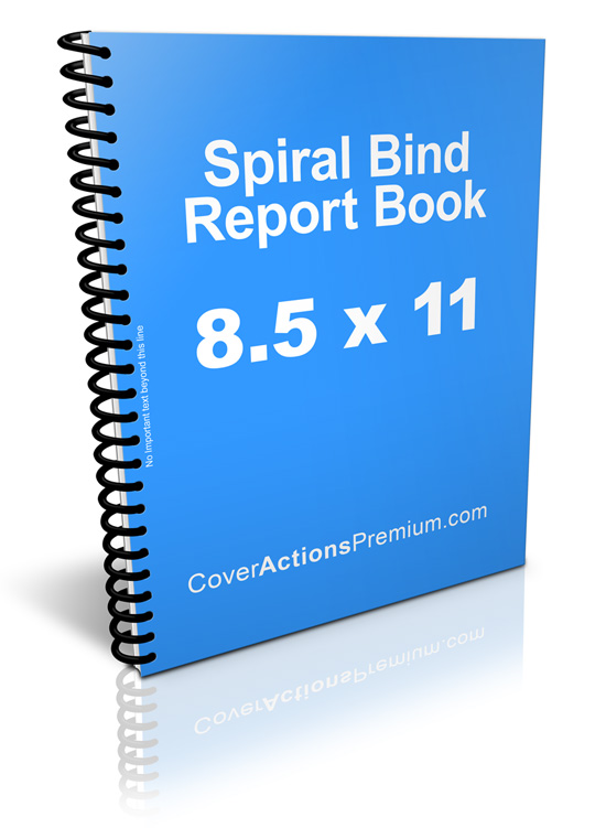 Spiral Bound Book Mockup