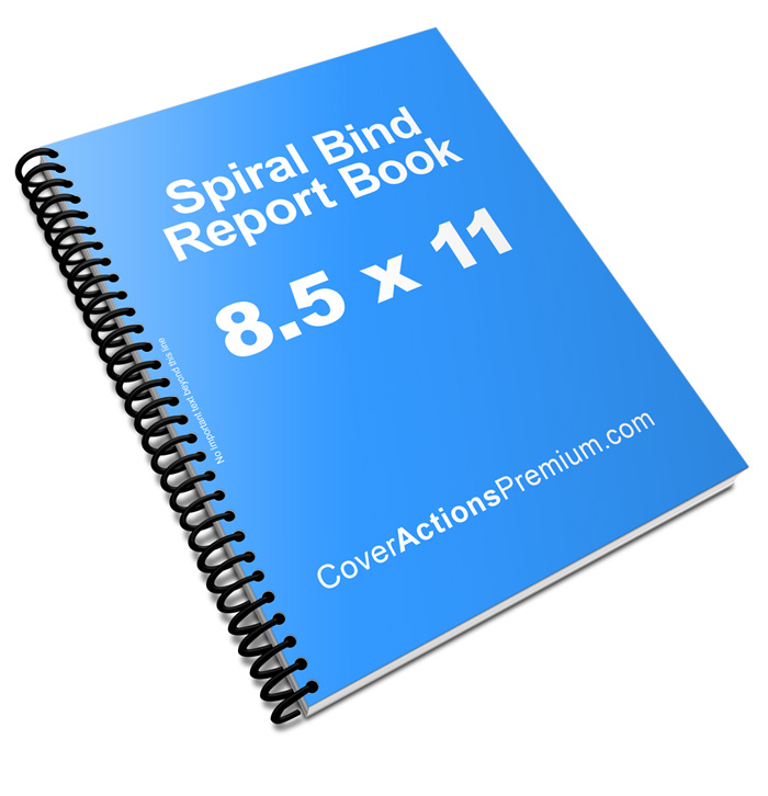 Spiral Bound Book Mockup