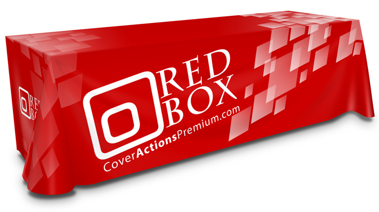 Table Cover Mockup Template -8 ft
