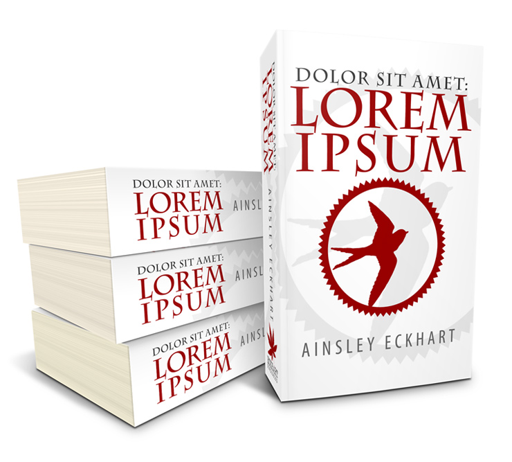 Thick Mass Market Paperback Book Cover Template