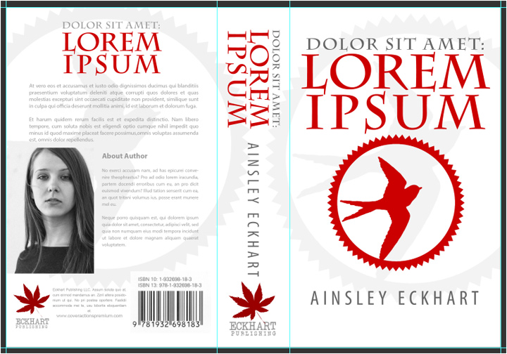 Thick Mass Market Paperback Book PSD Template