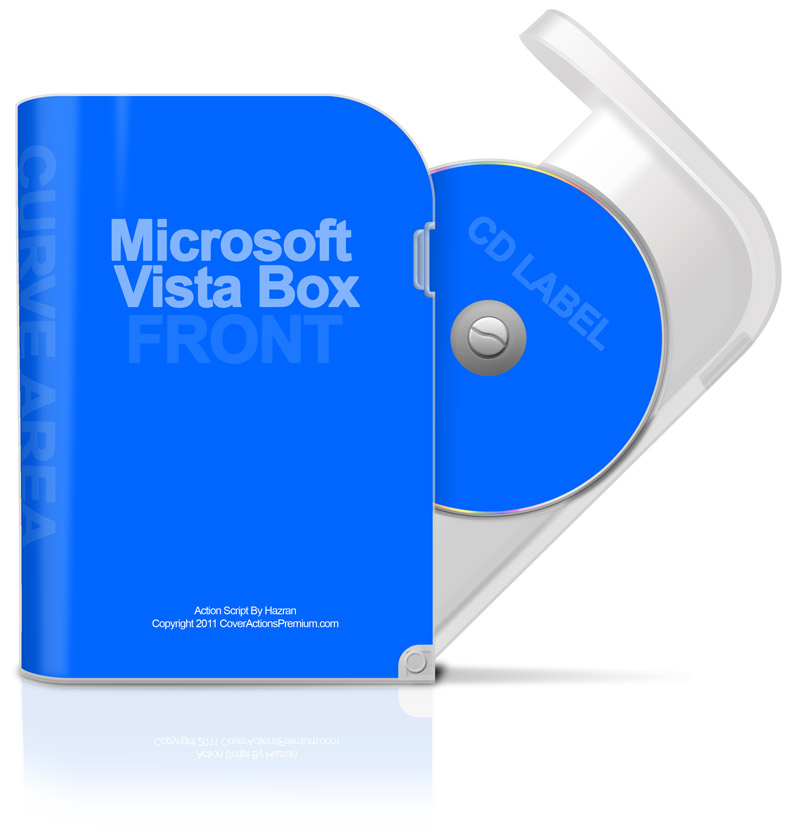 Open Vista Box mockup