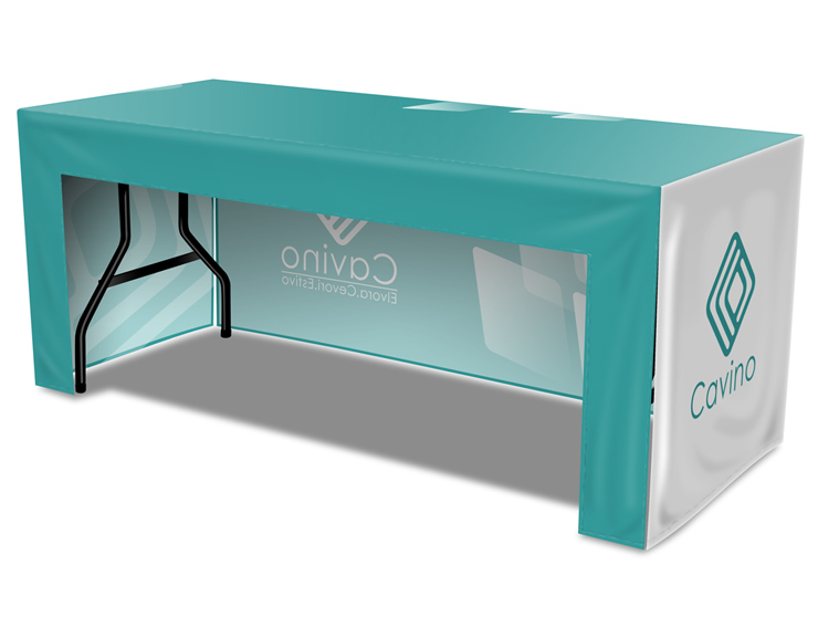 6ft table cover mockup - open corner -open back