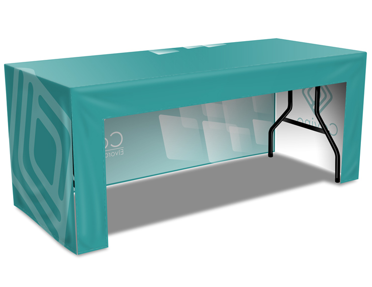 6ft table cover mockup - open corner -open back