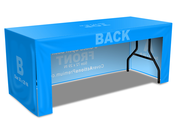 6ft table cover mockup - open corner -open back