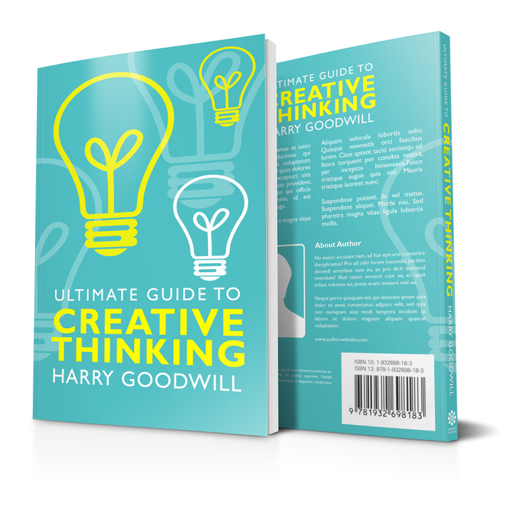 129 x 198 Softcover Book Mockup Template