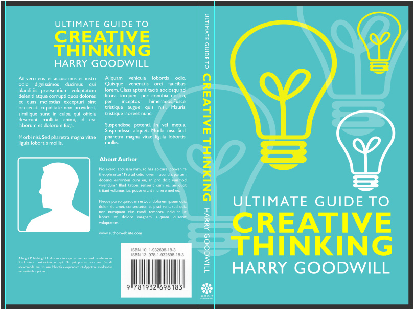 5.06 x 7.81 Paperback Book Cover Template