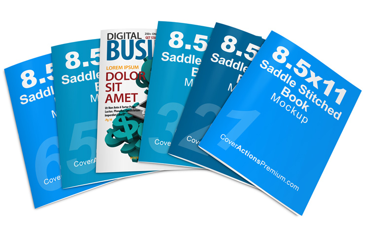 Magazine Mockup Template