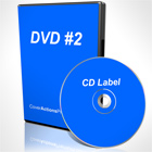2 DVD Cases with CD Photoshop Action Mockup and Template DVD2-v4