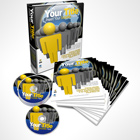 3 Ring Binder Combo Shot v.2 Photoshop Action Mockup and Template