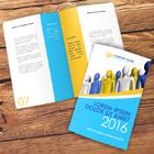 5.5 x 8.5 Open Booklet Mockup