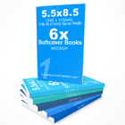6 Books Mock Up-Slim 5.5 x 8.5 