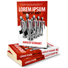 6x9 Paperback Book Stack Photoshop Action Mockup, PSD Template