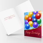 Bi Fold A2 card mockup