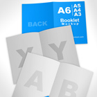 A6 A5 A4 Booklet Brochure Multipage V3 Photoshop Action Mockup