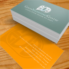 90 x 55mm Landscape Business Card Mock Up