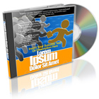 Upright CD Jewel Case with Blank CD Photoshop Action Mockup and Template