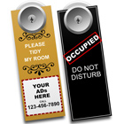 4x11 inch Door Hanger Photoshop Action Mockup and Template