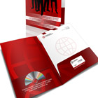 9x12 Pocket Folder / Presentation Folder Mockup -Cover Action