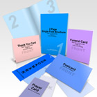 Funeral Program Combo Mock Up Actions
