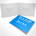 11 x 4.25 Half Fold Brochure Photoshop Action Mockup-Pt 1